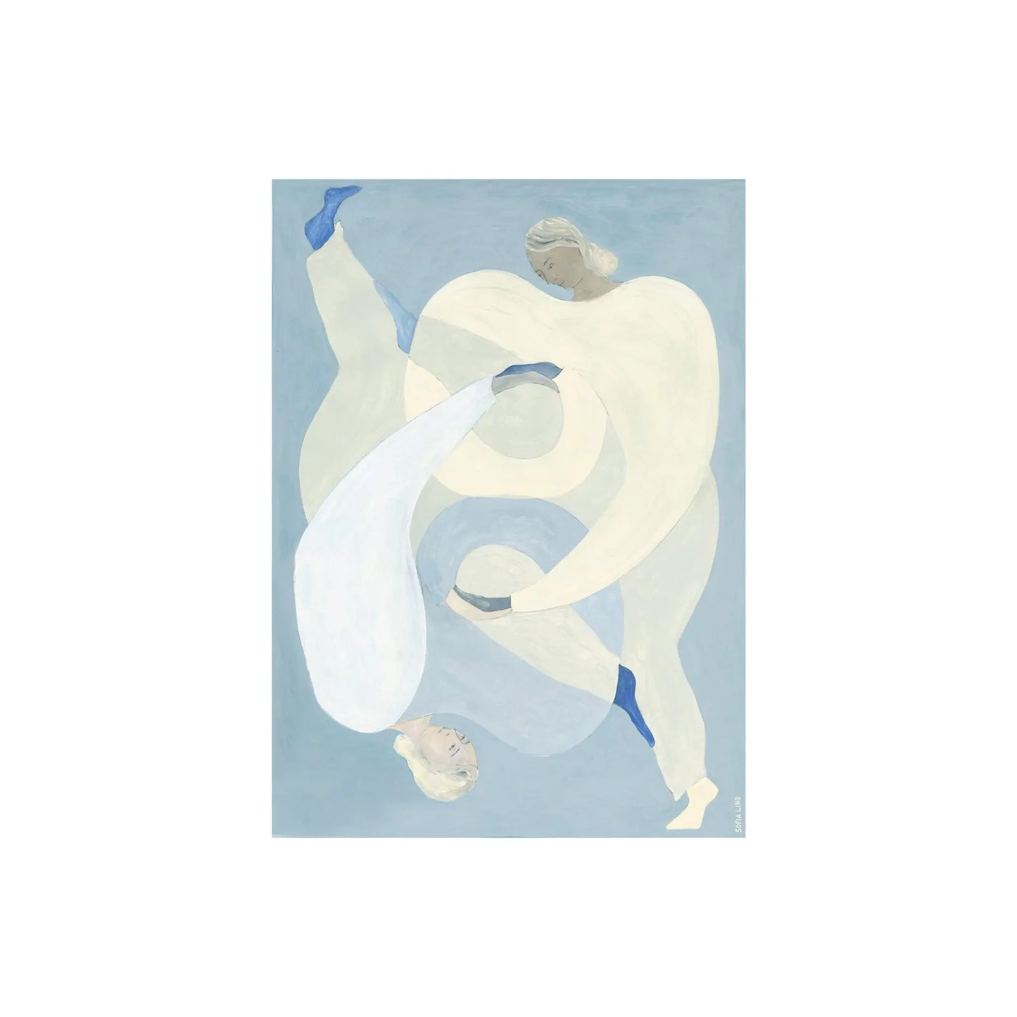 The Poster Club Hold You - Blue Poster 50x70