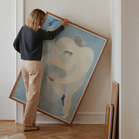 The Poster Club Hold You - Blue Poster 50x70