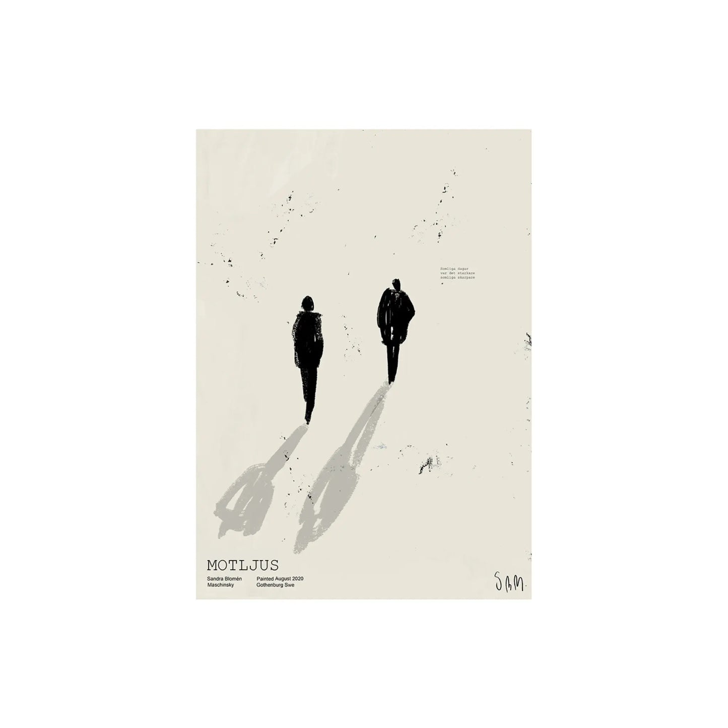 The Poster Club Motljus Poster 50x70