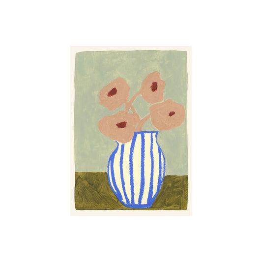 The Poster Club Pink Flowers Poster 50x70