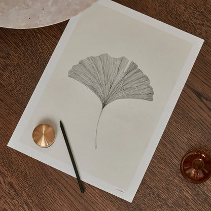 The Poster Club Ginkgo Leaf Poster 40x50