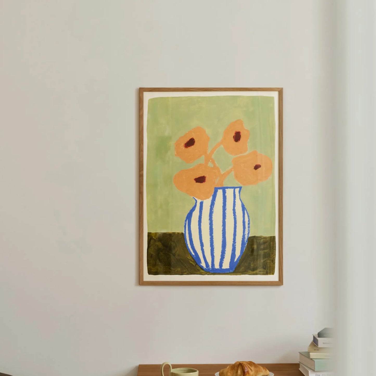 The Poster Club Pink Flowers Poster 50x70
