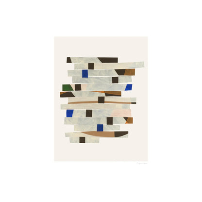 The Poster Club Cut up Stripes Poster 70x100