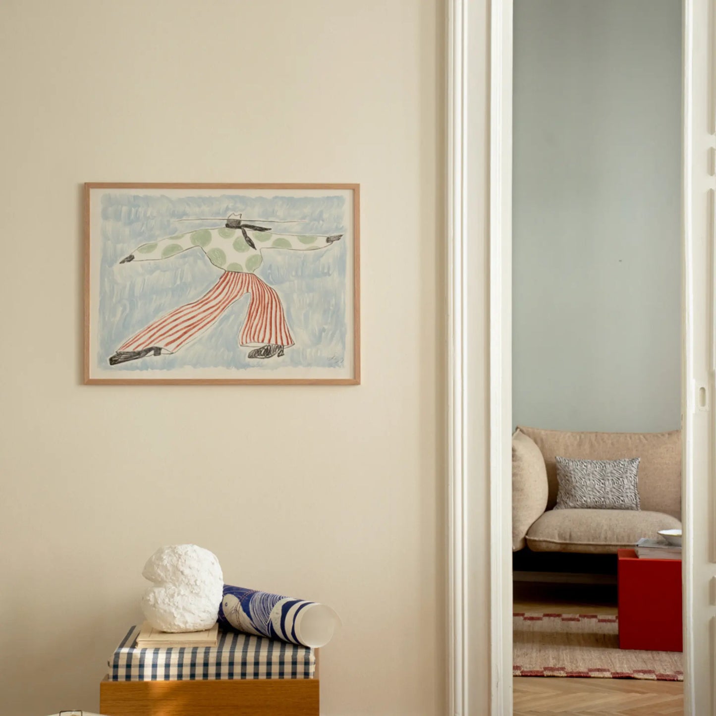 The Poster Club Sam on the Hill Poster 50x70