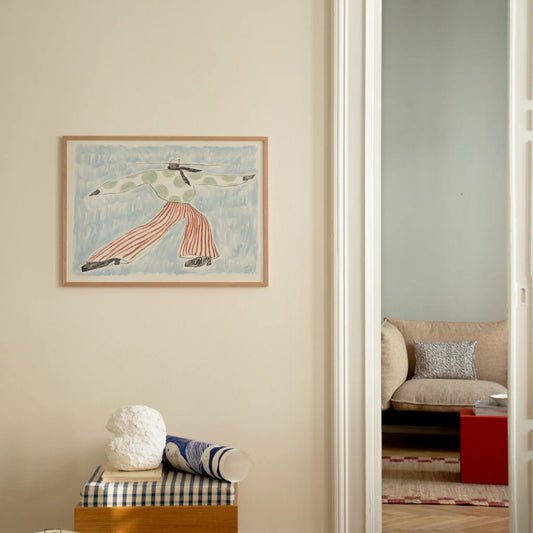 The Poster Club Sam on the Hill Poster 50x70