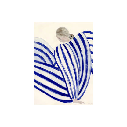The Poster Club Blue Stripe At Concorde Poster 70x100