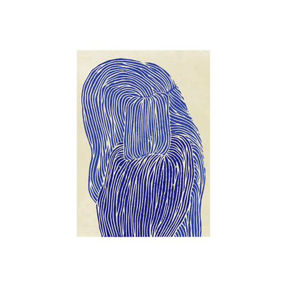 The Poster Club Deep Blue Poster 50x70