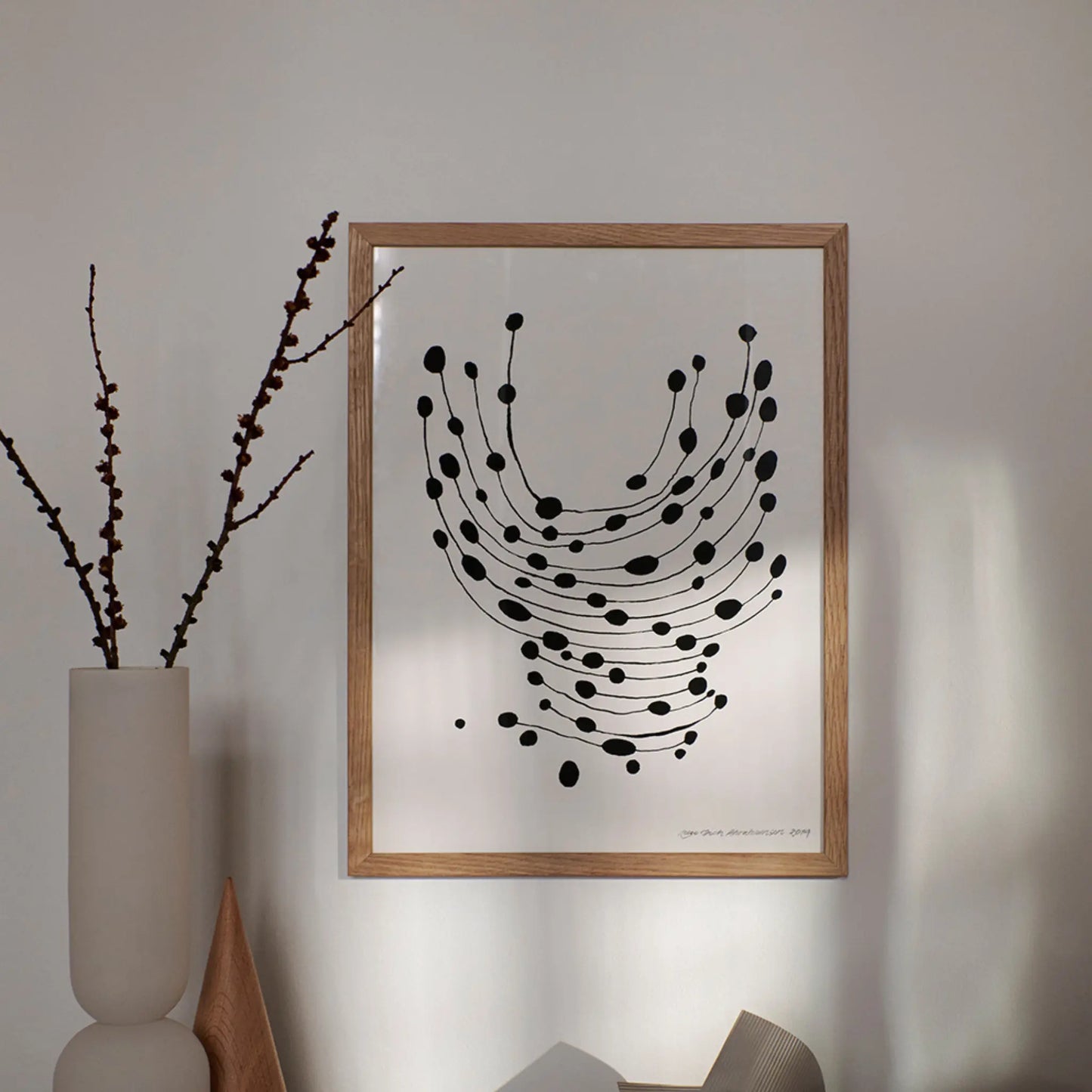 The Poster Club Dancing Dots Poster 40x50