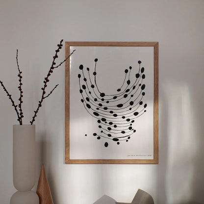 The Poster Club Dancing Dots Poster 40x50