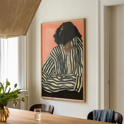The Poster Club Serene Stripes Poster 70x100