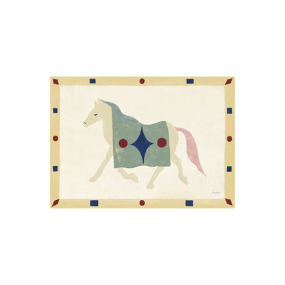 The Poster Club Horse Geometri Poster 100x140