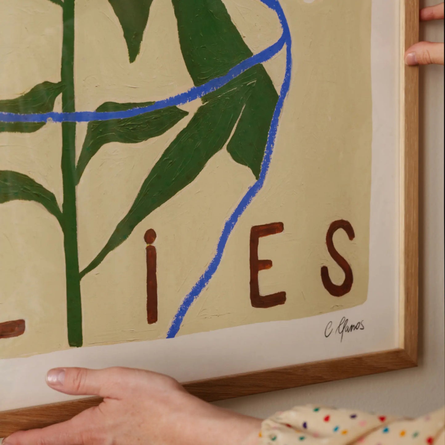 The Poster Club Lilies Poster 50x70