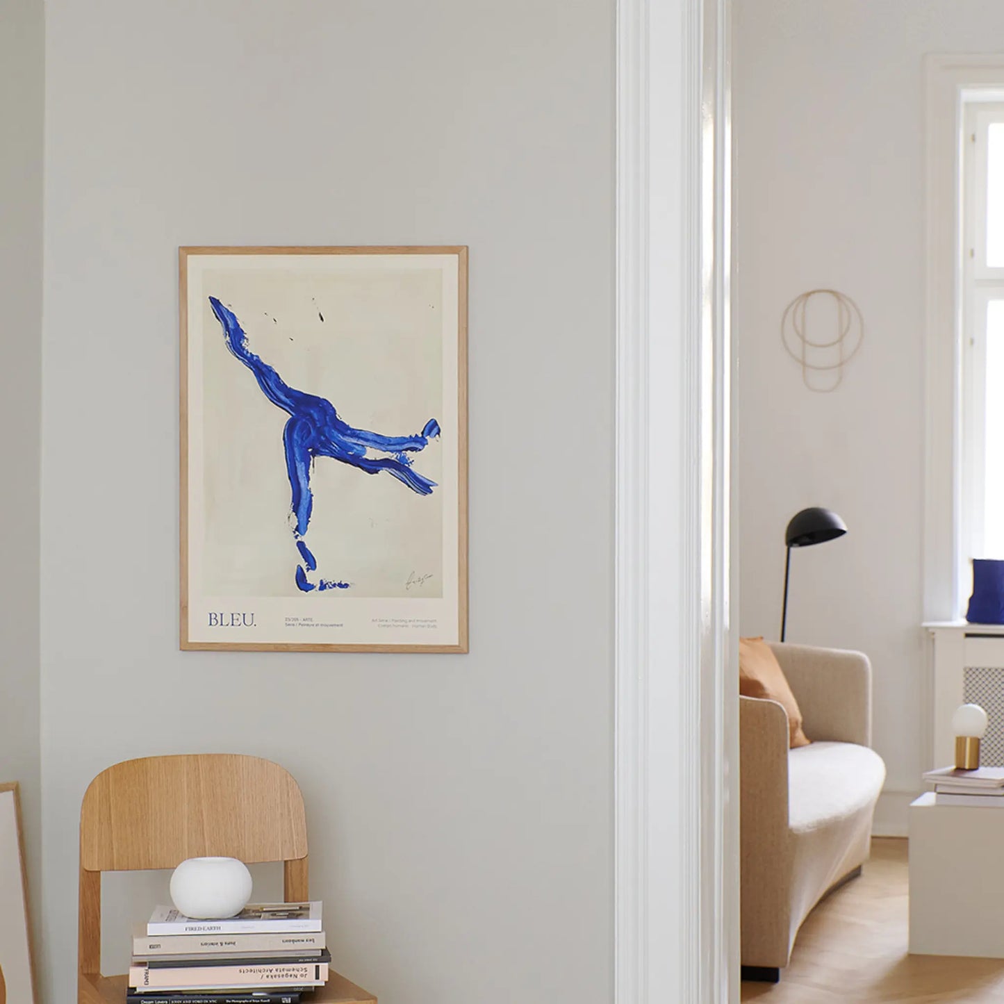 The Poster Club Bleu Poster 50x70