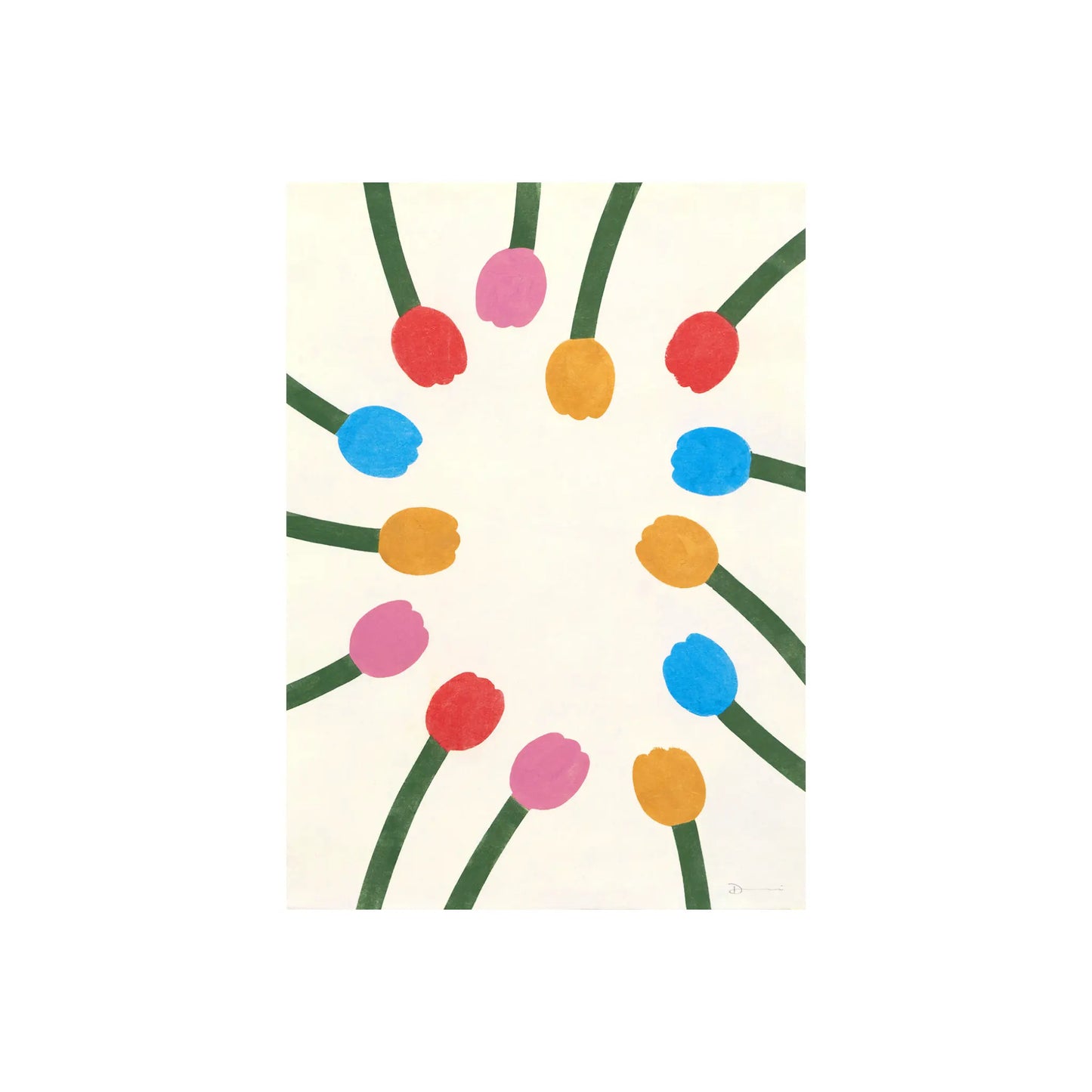 The Poster Club Rhythm of Flowers 100x140