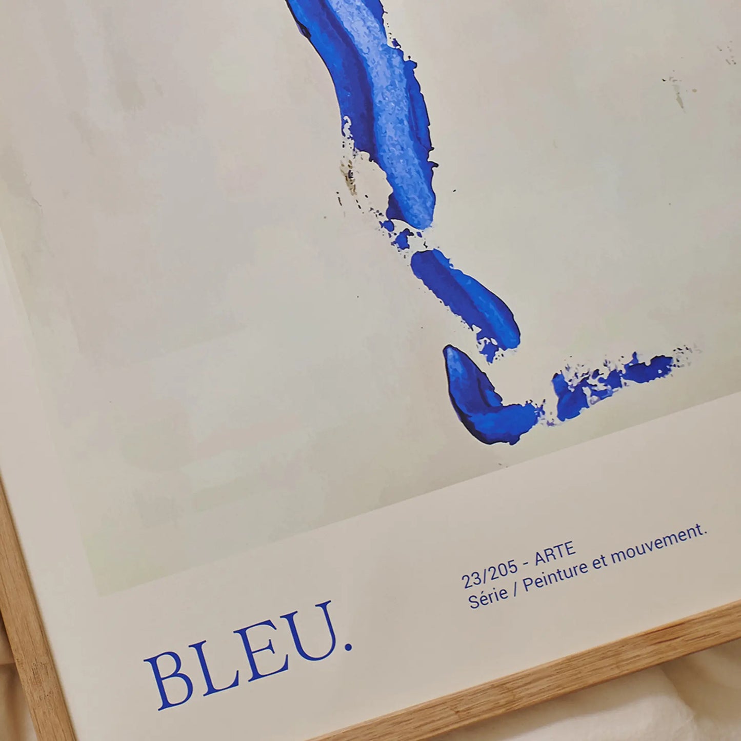 The Poster Club Bleu Poster 50x70
