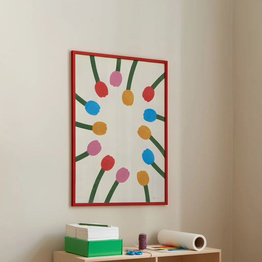 The Poster Club Rhythm of Flowers 100x140