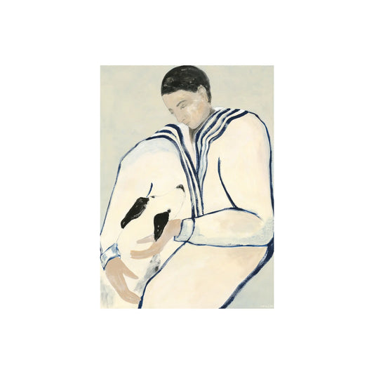 The Poster Club Man and Dog Poster 100x140