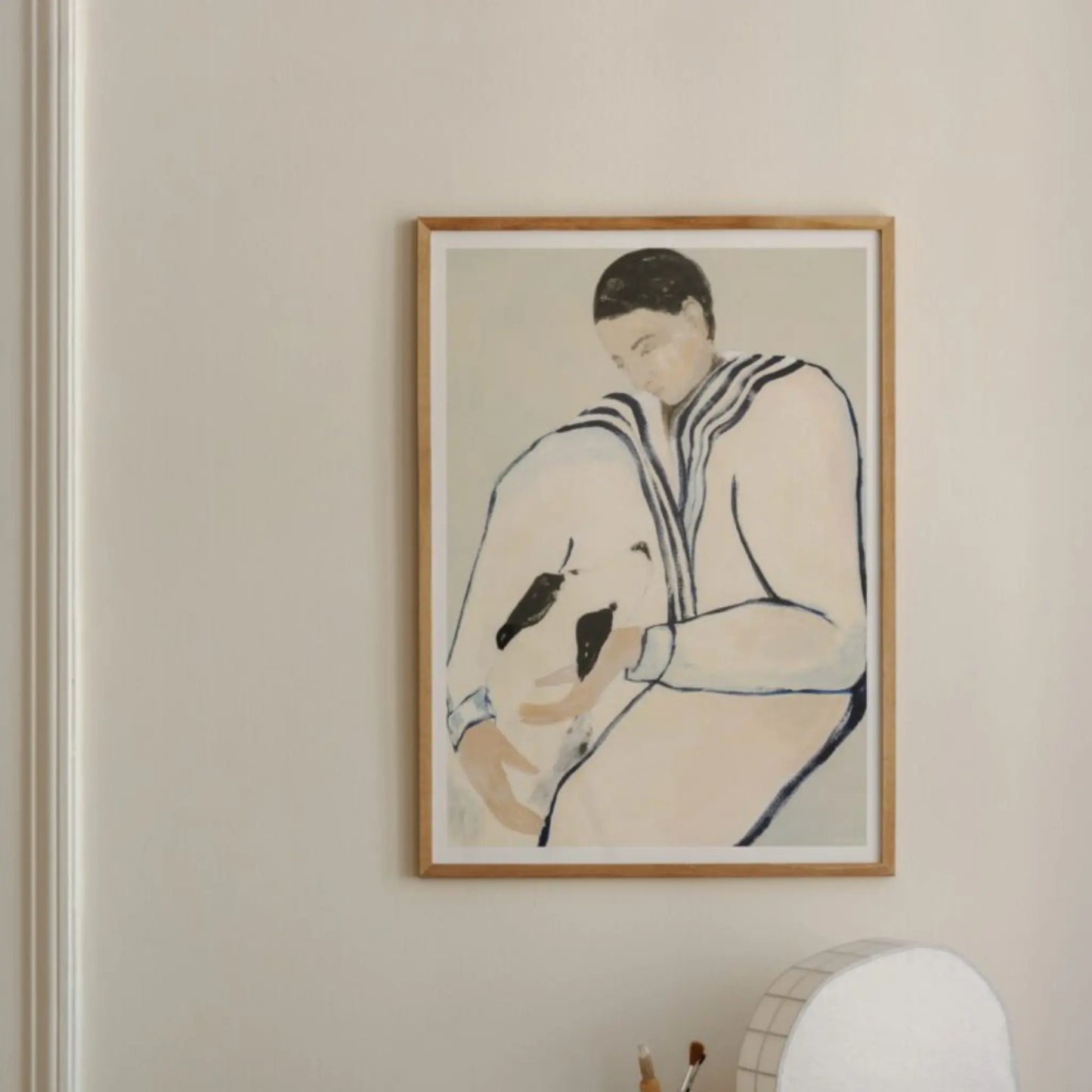 The Poster Club Man and Dog Poster 100x140