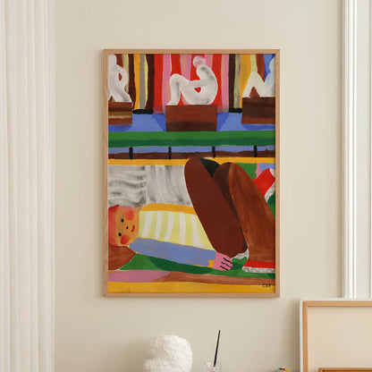The Poster Club Sculpture Street 100x140