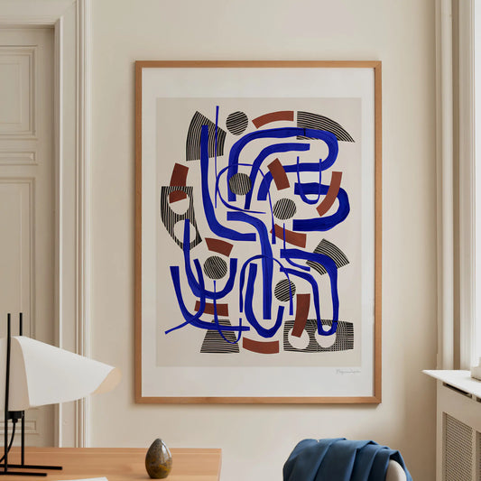 The Poster Club Circling Pieces 70x100