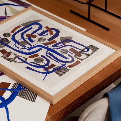 The Poster Club Circling Pieces 70x100