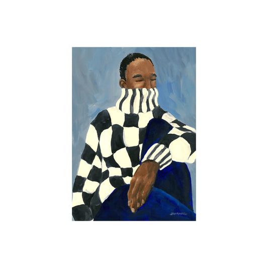 The Poster Club Check Poster 100x140