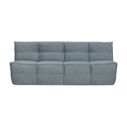 vtwonen Cluster 3-Sitssoffa Sammet, Turquoise Blue