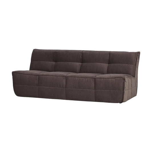 vtwonen Cluster 3-Sitssoffa Sammet, Chocolate Brown