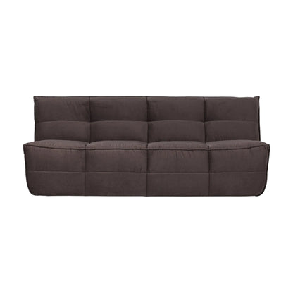 vtwonen Cluster 3-Sitssoffa Sammet, Chocolate Brown