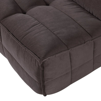 vtwonen Cluster 3-Sitssoffa Sammet, Chocolate Brown