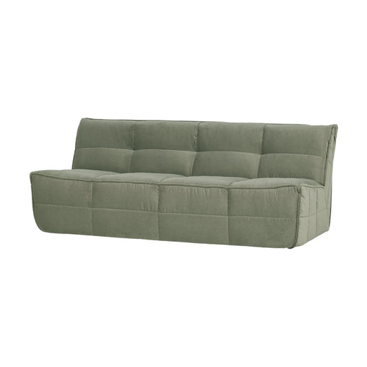 vtwonen Cluster 3-Sitssoffa Sammet, Pistachio Green