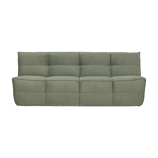 vtwonen Cluster 3-Sitssoffa Sammet, Pistachio Green