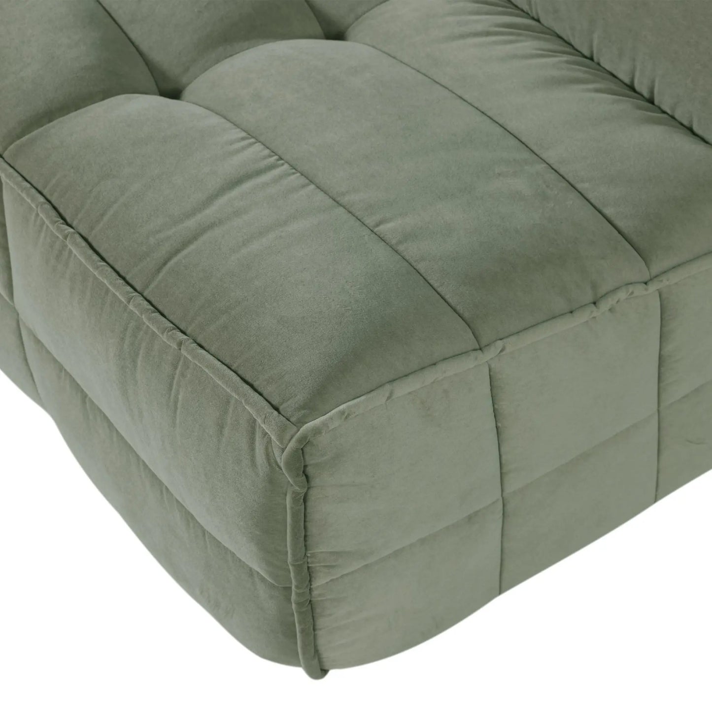 vtwonen Cluster 3-Sitssoffa Sammet, Pistachio Green