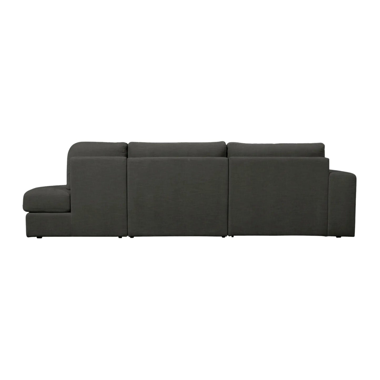 vtwonen Family 2,5-Sitssoffa Rundad Höger, Anthracite