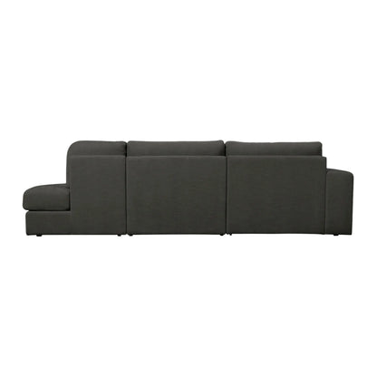vtwonen Family 2,5-Sitssoffa Rundad Höger, Anthracite