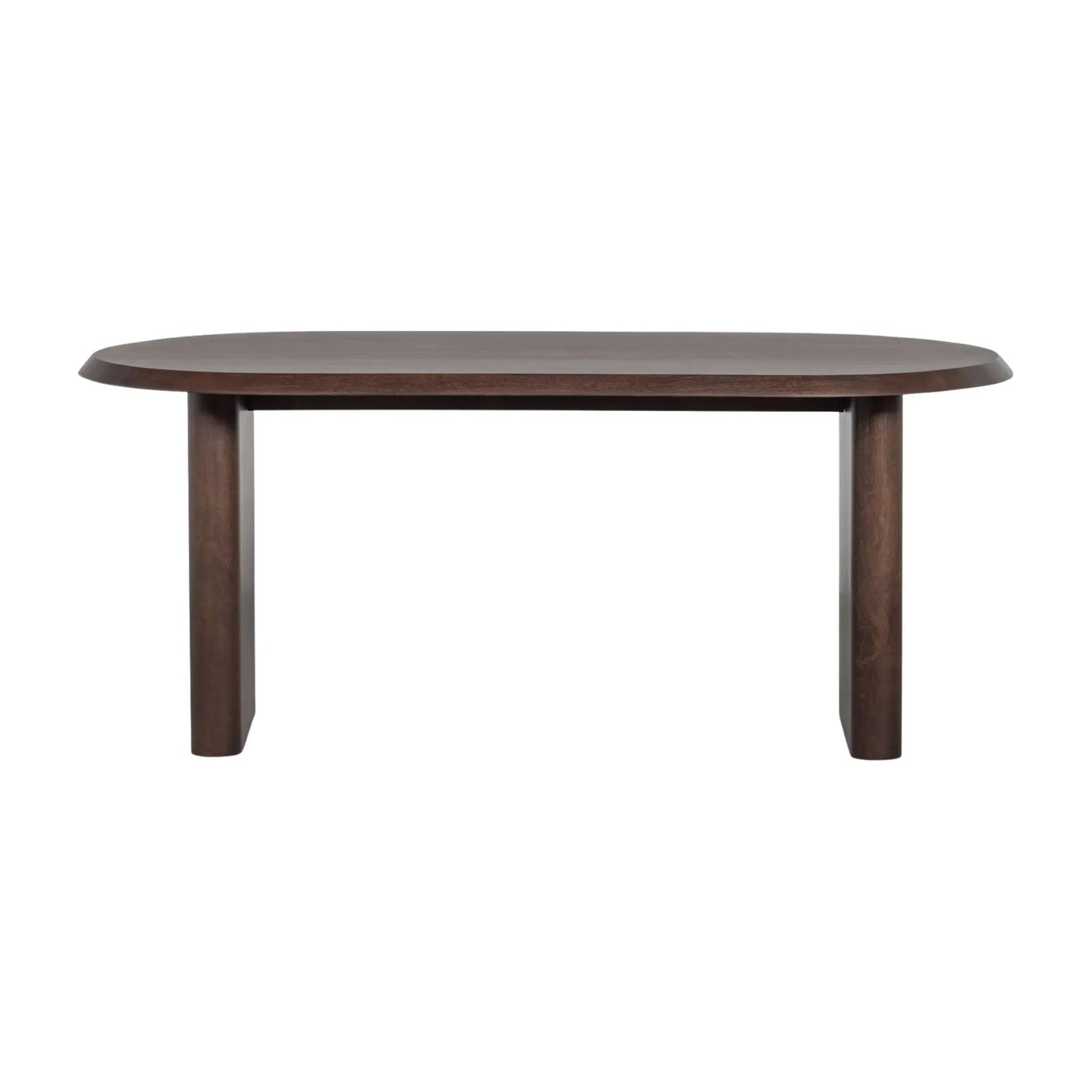 vtwonen Ellips Matbord Mangoträ 90X180 cm, Walnut