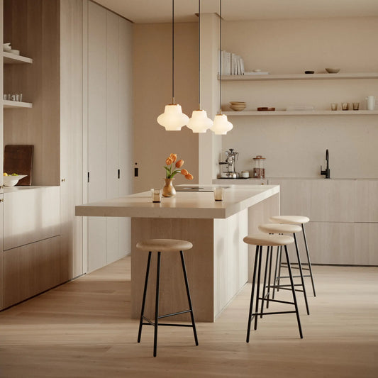 Warm Nordic Pebble Barstol, H65 Ash Black