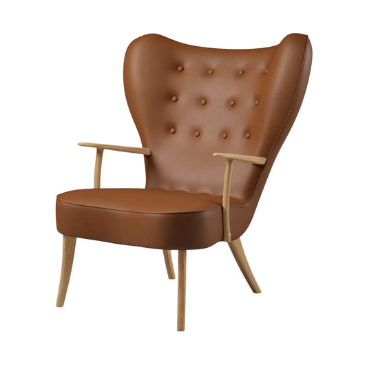 Warm Nordic Pragh Loungestol, Imperia 9030/natural Oiled Oak