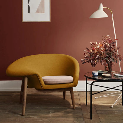 Warm Nordic Fried Egg Loungestol, Canvas 614