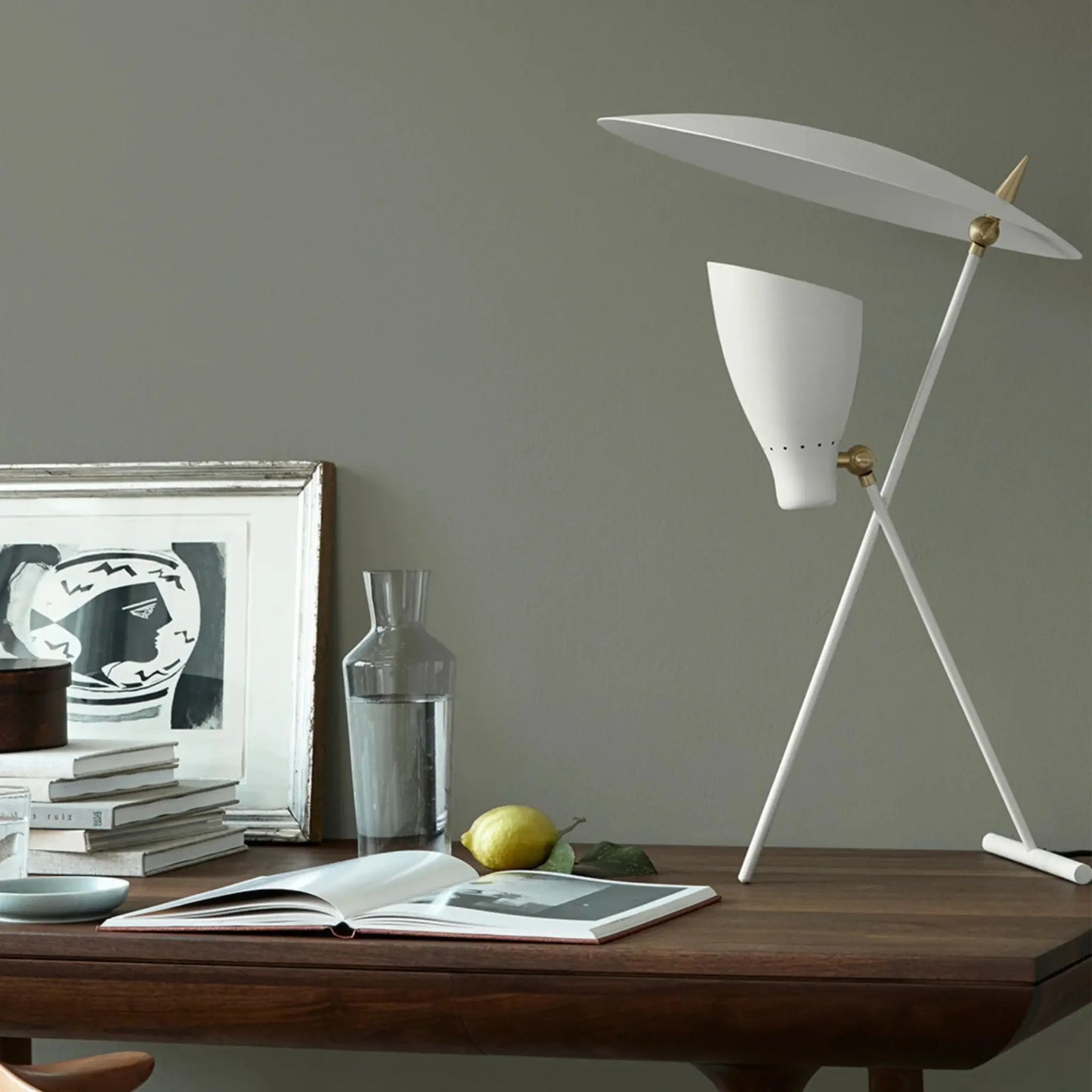 Warm Nordic Silhouette Bordslampa, Warm White