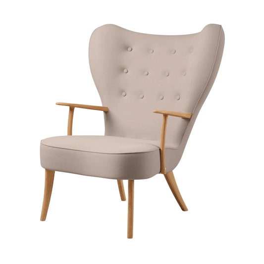 Warm Nordic Pragh Loungestol, Caleido 3790/natural Oiled Oak