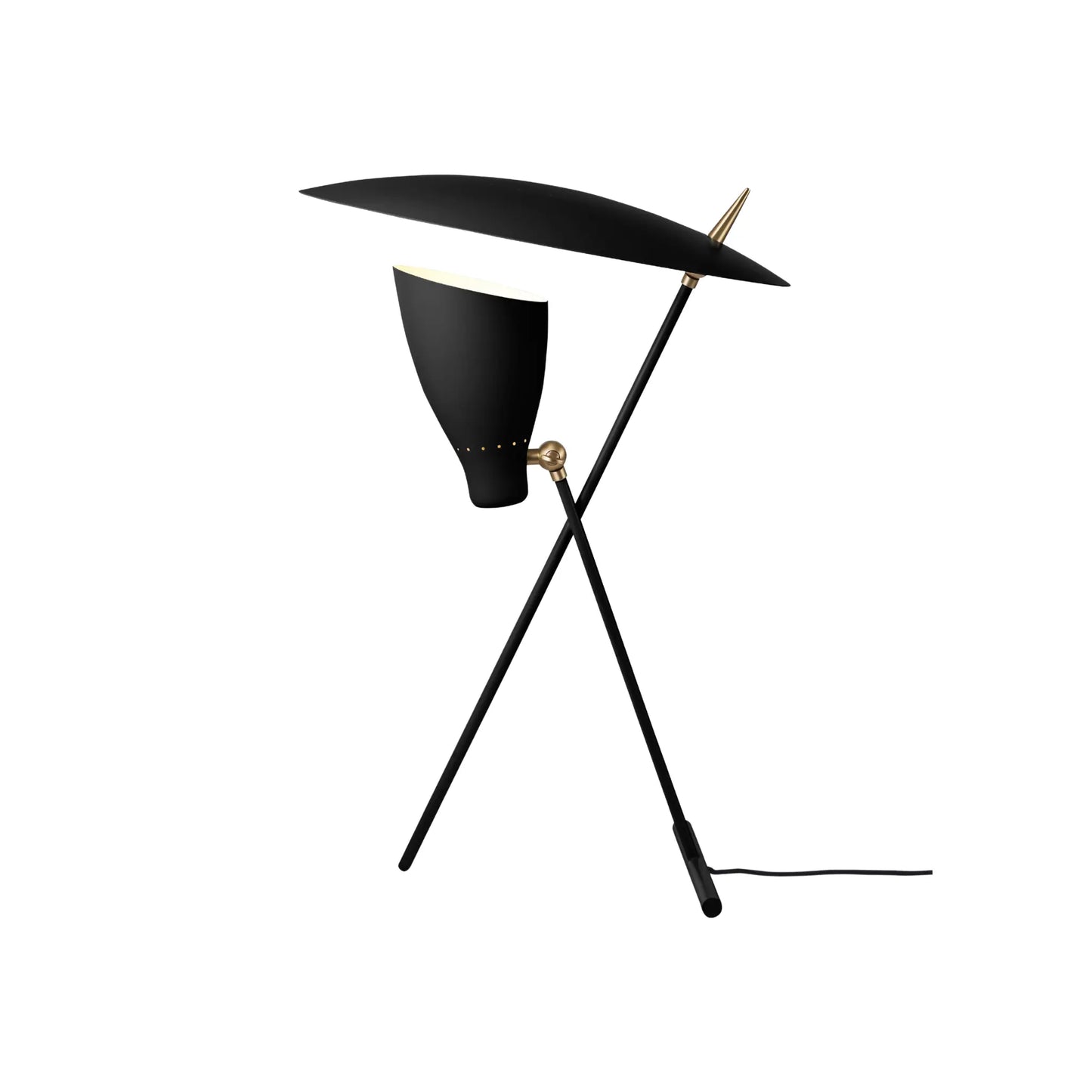 Warm Nordic Silhouette Bordslampa, Black Noir