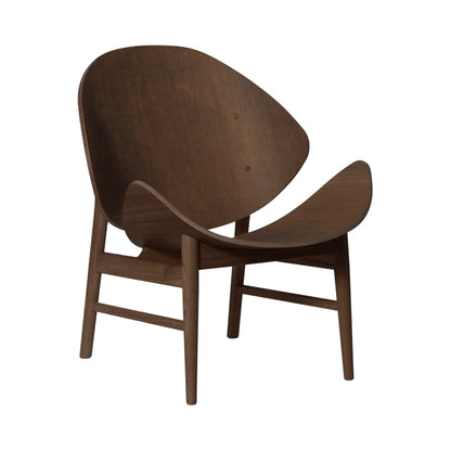Warm Nordic Orange Loungestol Smoked Oak/Pure Wood