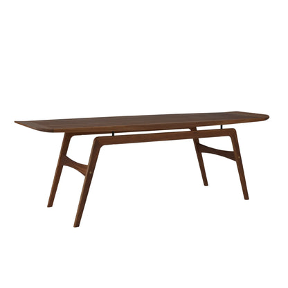 Warm Nordic Surfboard Soffbord, Oiled Walnut