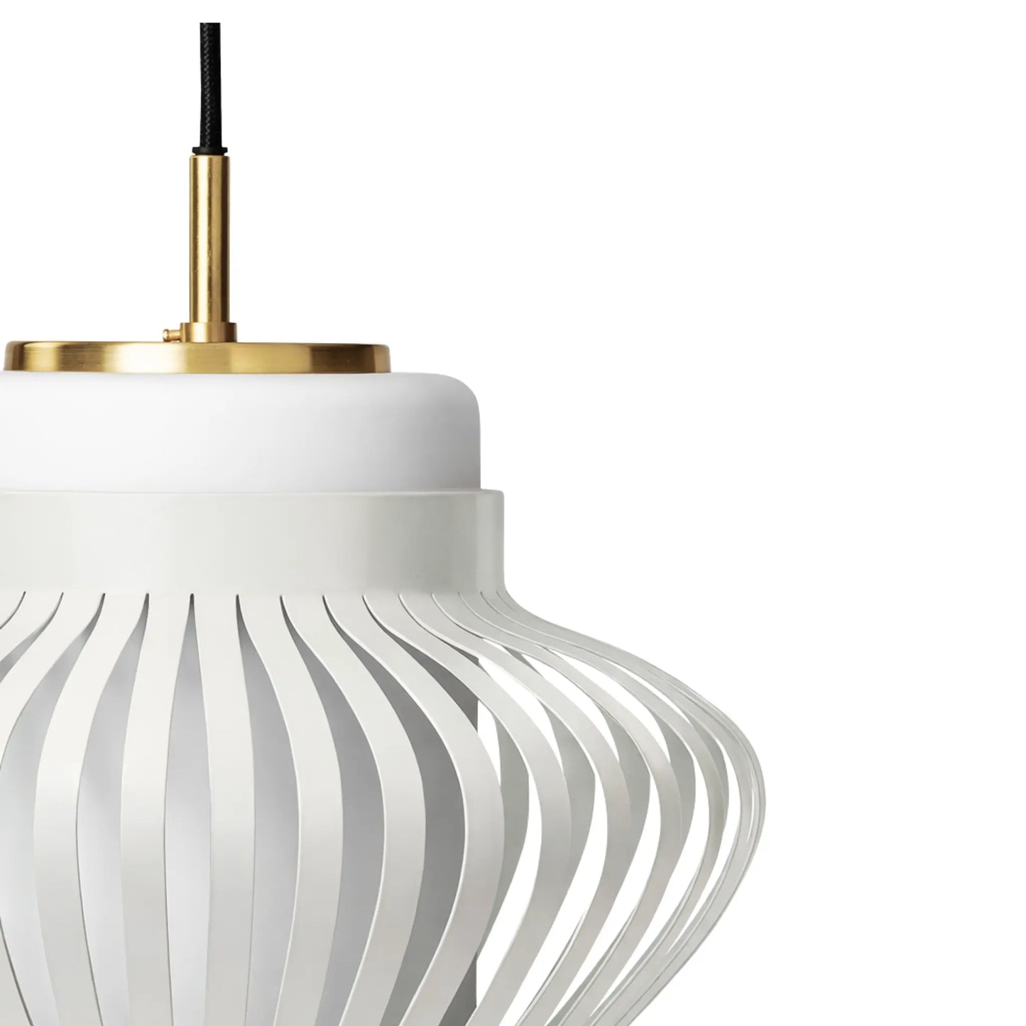 Warm Nordic Opal Lamella Taklampa, Snow White