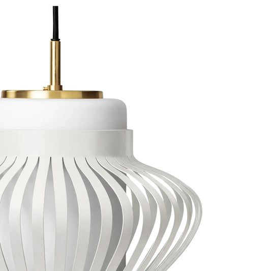 Warm Nordic Opal Lamella Taklampa, Snow White