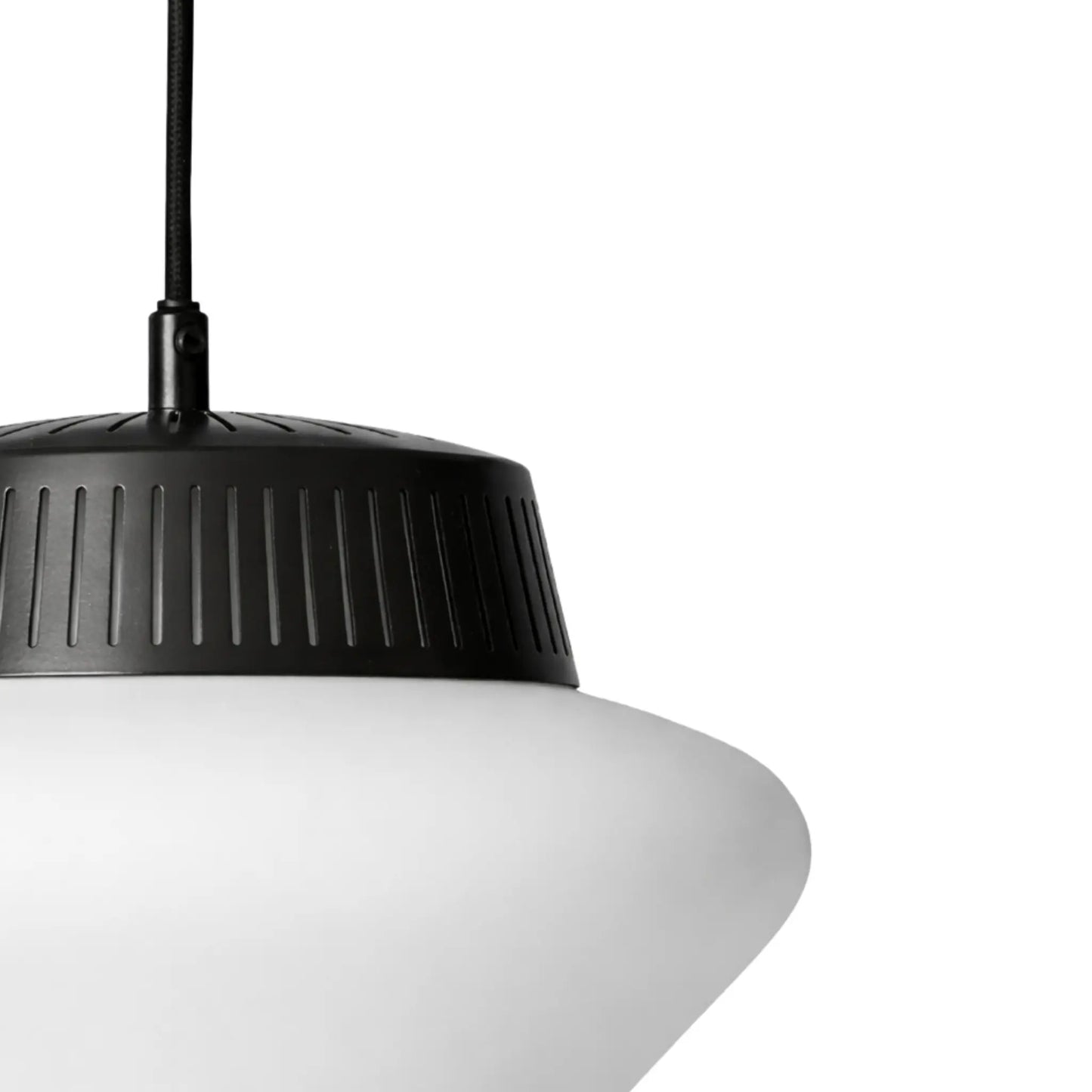 Warm Nordic Opal Arch Taklampa, Black Noir