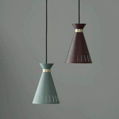 Warm Nordic Cone Taklampa, Dusty Green