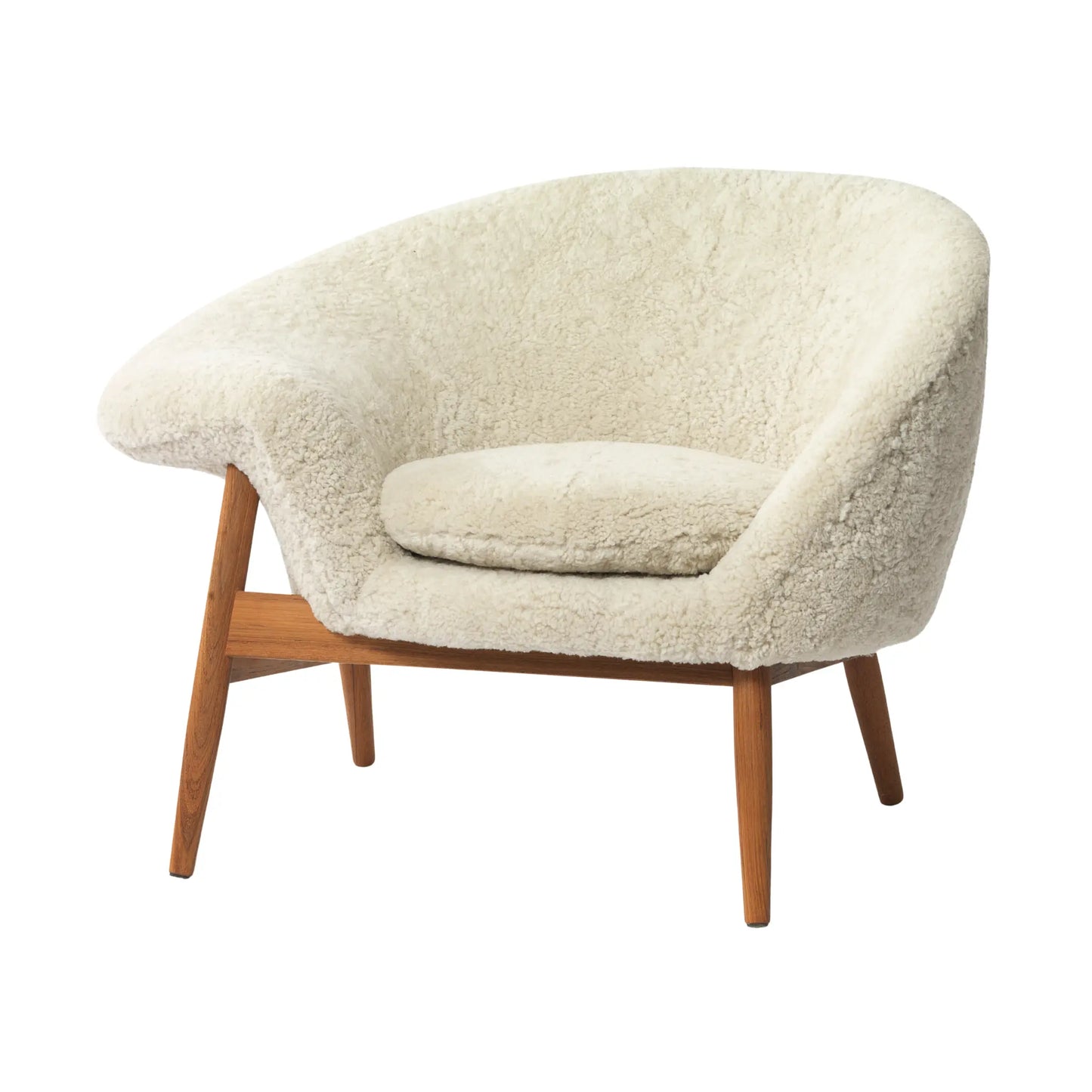 Warm Nordic Fried Egg Loungestol, Moonlight