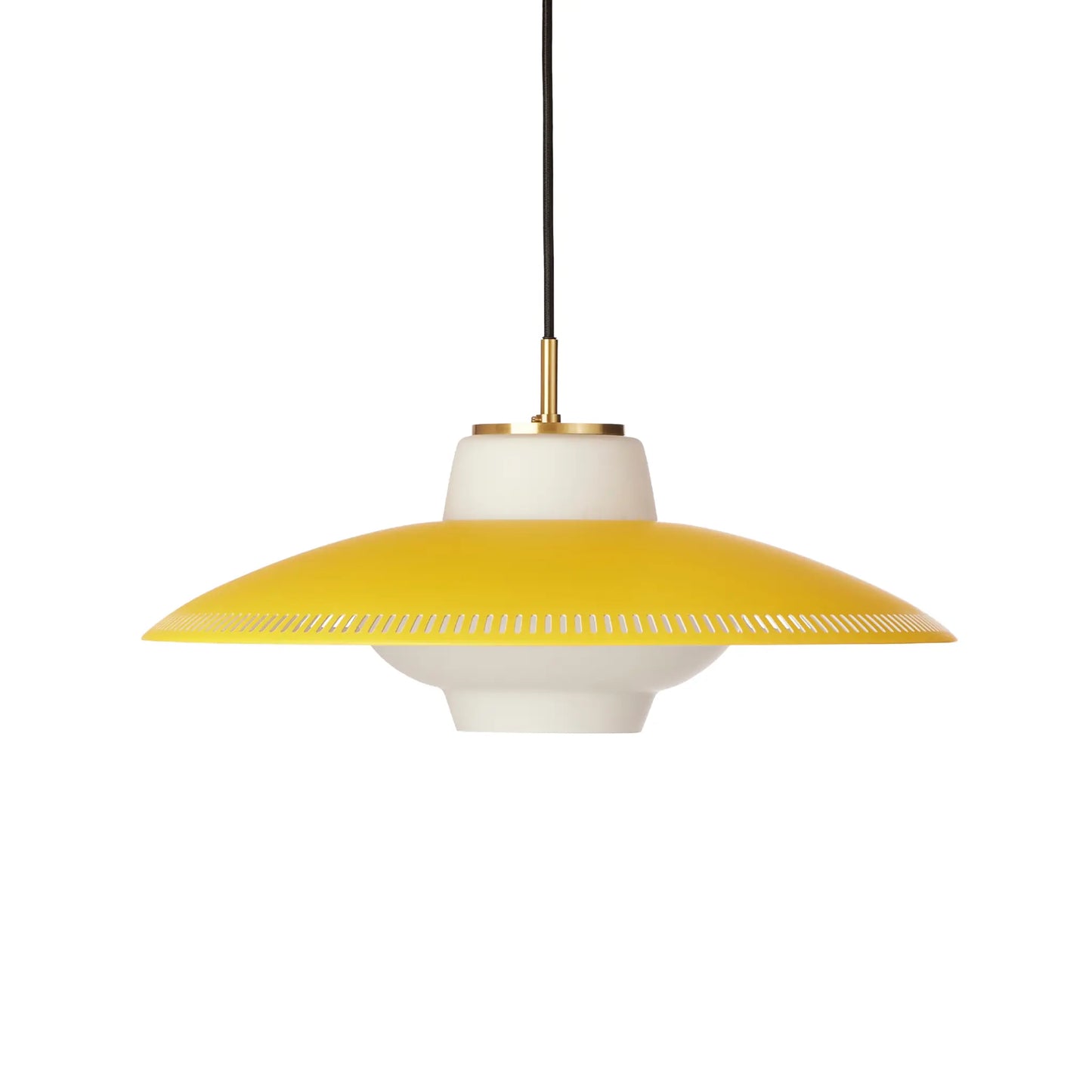 Warm Nordic Opal Shade Taklampa, Illuminating Yellow